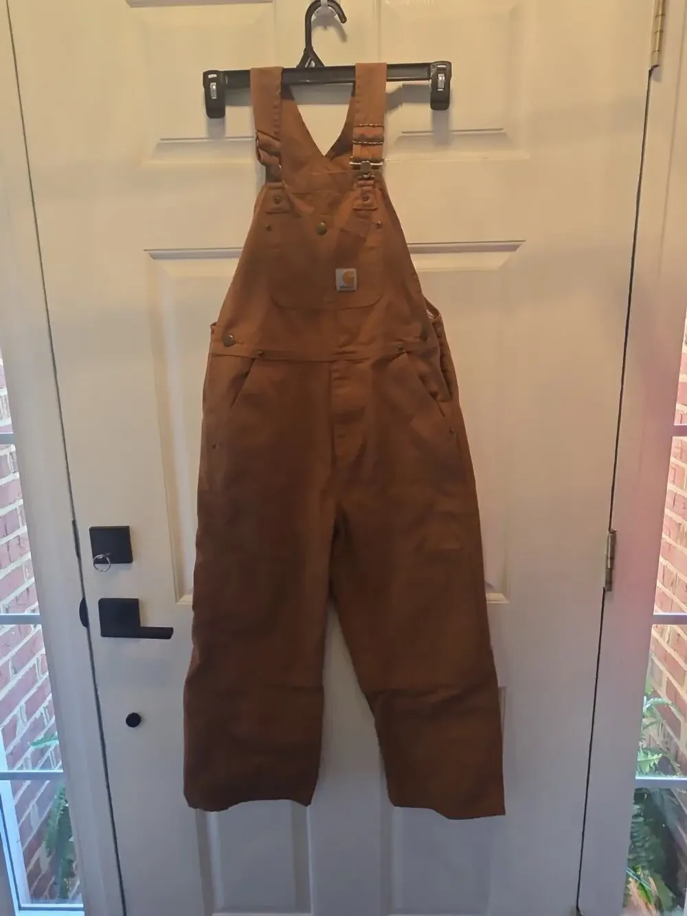 New Without Tag Carhartt Youth Bib Overalls Double Knee Szie 10